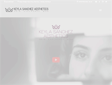 Tablet Screenshot of keylasanchez.com